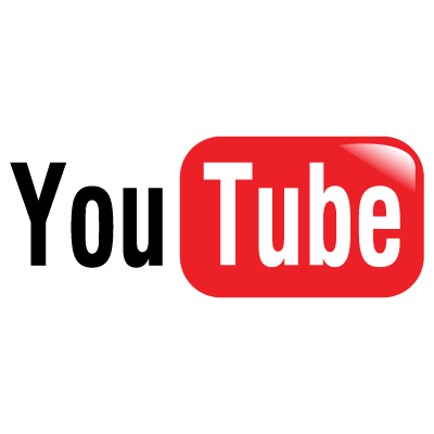 YouTube logo vector