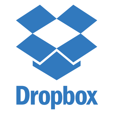 Dropbox logo vector