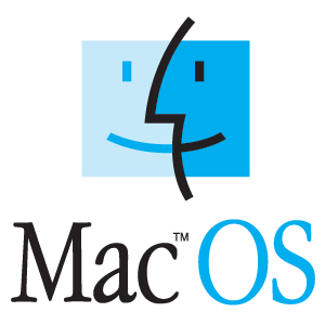 Mac OS logo vector