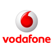 Vodafone 3D logo vector