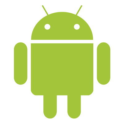 Android robot logo vector