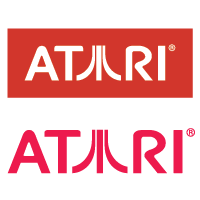 Atari games logo vector
