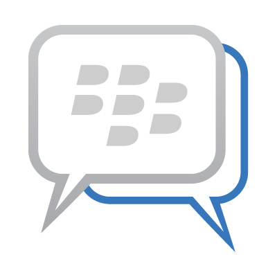 Blackberry Messenger BBM logo vector