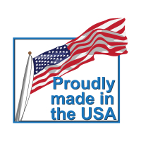 Proudly made in the USA symbol vector