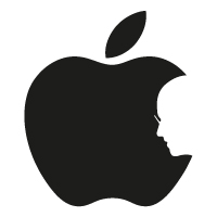 Apple Logo Tribute To Steve Jobs