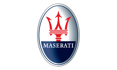 Maserati logo on sale