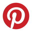 Pinterest Icon vector