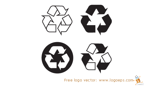 Recycling logo vector, logo of Recyclable, download Recycling logo,Recyclable, free Recycling logo