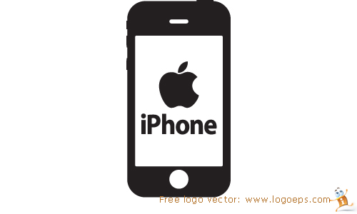 Iphone Logo Vector Download Iphone Vector