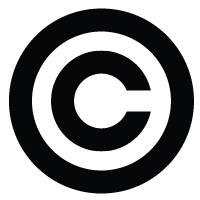 Copyright symbol vector