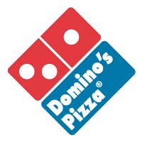 Dominos pizza logo vector