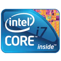 Intel Core i7 logo vector