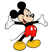 Mickey Mouse logo vector