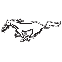 Mustang logo vector