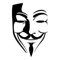 V for Vendetta logo vector
