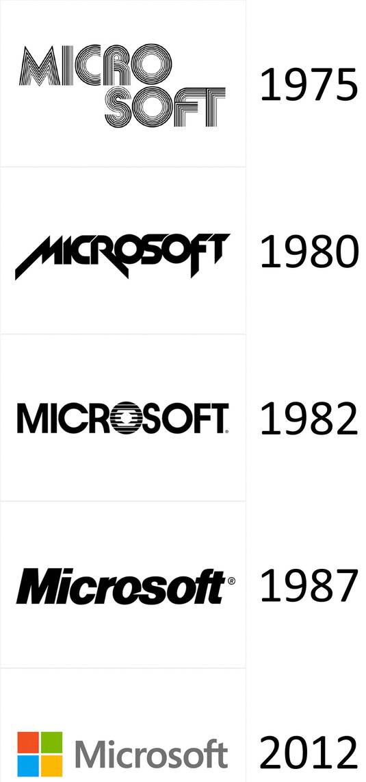 microsoft logo history