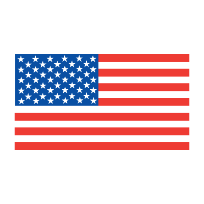 American Flag logo vector