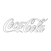 Coca Cola light logo vector