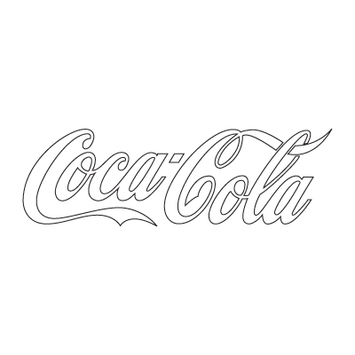 Coca Cola light logo vector