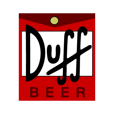 Duff Beer logo vector