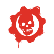 Free download Gears of War logo vector Gears of War logo vector