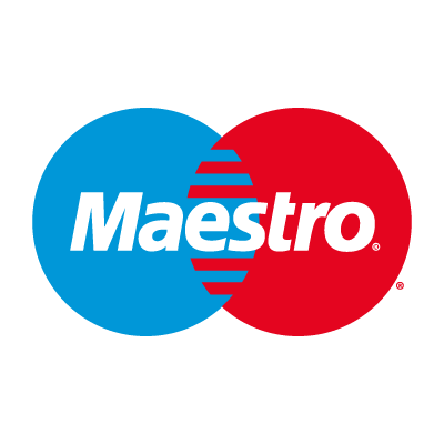 Maestro Card logo vector