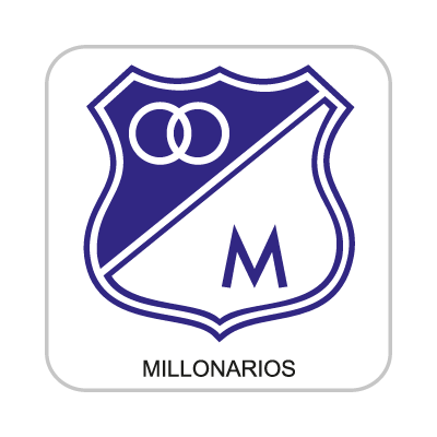 Millonarios logo vector