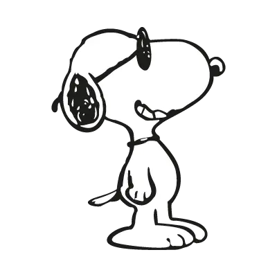 Snoopy logo vector