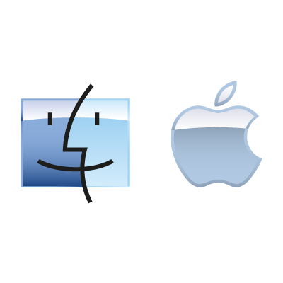 Apple Mac OS logo vector