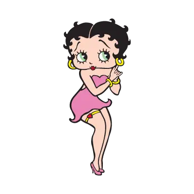 Betty Boop logo vector