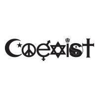 Coexist logo vector