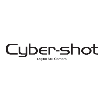 Cyber-shot logo vector