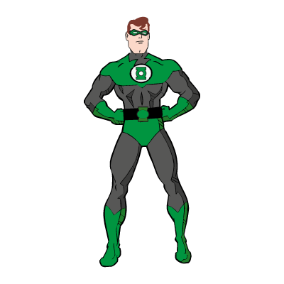 Green Lantern logo vector