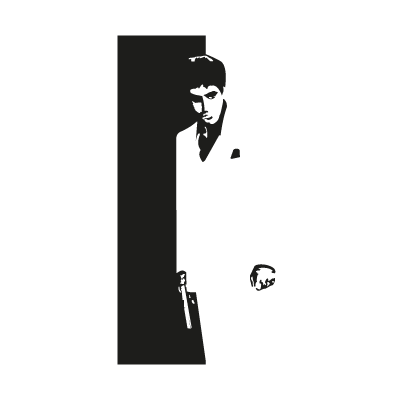 Scarface vector, Scarface in .EPS, .CDR, .AI format