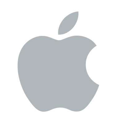 Apple classic logo vector