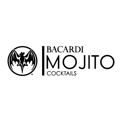 Bacardi mojito logo vector