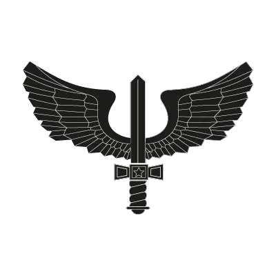 Brazilian Air Force black logo vector
