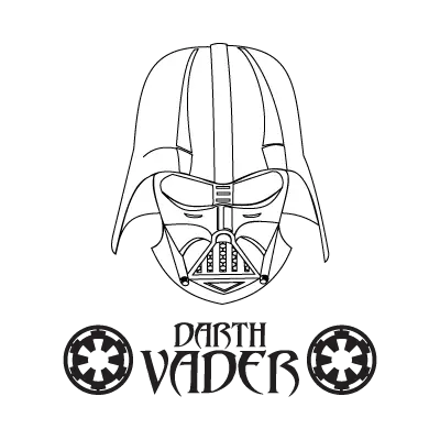 Darth Vader logo vector