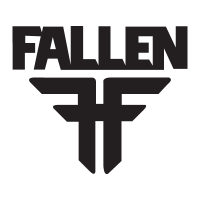 Fallen logo vector