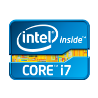 Intel Core i7 logo vector