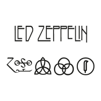 Led Zeppelin vector logo