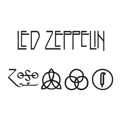 Led Zeppelin logo vector