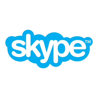 New Skype logo vector