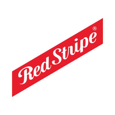 Red Stripe logo vector