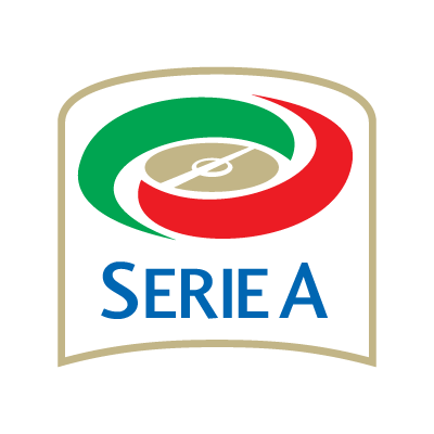 Vector set of 100 Italian football club's logos including Serie A, Serie B  and Serie C vector de Stock