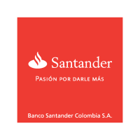 Banco Santander Colombia logo vector