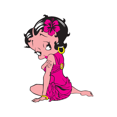 Betty Boop logo vector
