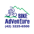 Bike adventure logo vector