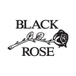 Black Rose Leather logo vector