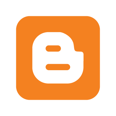 Blogger B logo vector